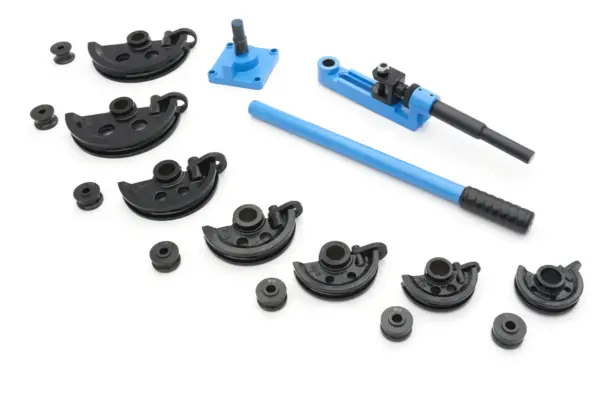 HBM Metallbieger / Biegevorrichtung mit 7 Matrizen von 10 bis 25 mm