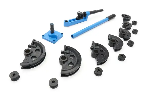HBM Metallbieger / Biegevorrichtung mit 7 Matrizen von 10 bis 25 mm – Bild 4