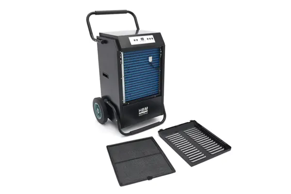 HBM professionelle bau­trockner, luftentfeuchter, feuchtigkeitsfänger 90 Liter, 1080 Watt – Bild 5