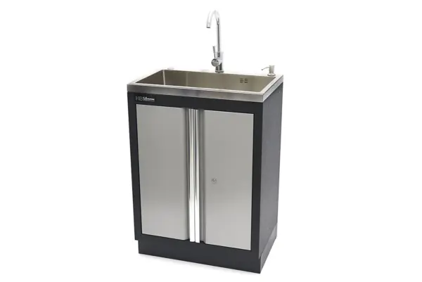 HBM Waschbecken mit Wasserhahn für Werkstattausrüstung – Bild 2