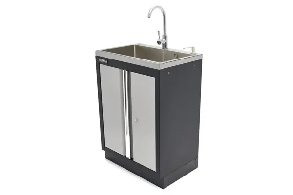 HBM Waschbecken mit Wasserhahn für Werkstattausrüstung – Bild 3