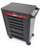 HBM Werkzeugwagen mit 7 Schubladen, 68 cm, schwarz – Bild 2 HBM Werkzeugwagen mit 7 Schubladen, 68 cm, schwarz – Bild 2
