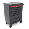 HBM Werkzeugwagen mit 7 Schubladen, 68 cm, schwarz – Bild 3 HBM Werkzeugwagen mit 7 Schubladen, 68 cm, schwarz – Bild 3