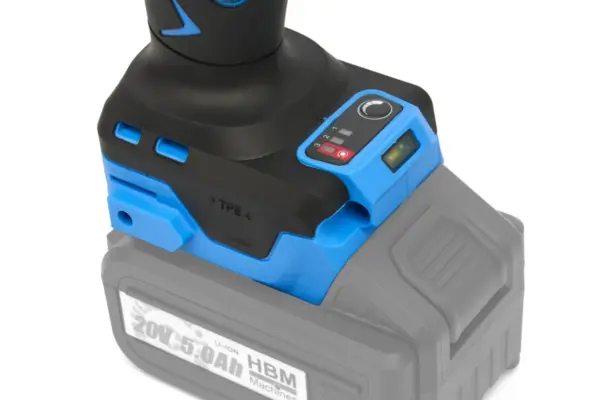 HBM-Akku-Schlagschrauber, 1/2 Zoll, 1000 Nm, 20 Volt – Bild 5
