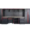 HBM professionelles, modulares Werkstattsystem der Extraklasse, 17-teilig, schwarz-rot – Bild 3 HBM professionelles, modulares Werkstattsystem der Extraklasse, 17-teilig, schwarz-rot – Bild 3