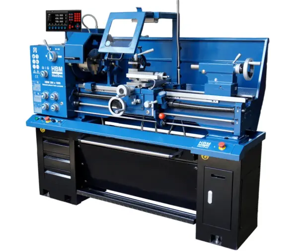 HBM Metalldrehbank 360 x 1000 DRO Vario