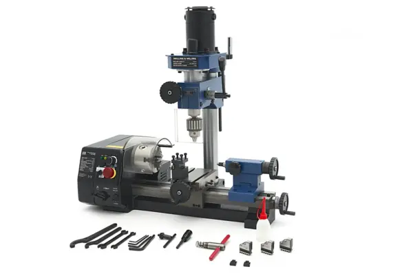 HBM Metalldrehbank klein 140 x 250 Compact BF – Bild 2