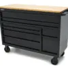HBM Werkzeugwagen, 8 Schubladen, 142 cm, schwarz – Bild 2