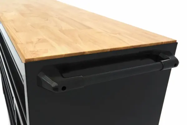 HBM Werkzeugwagen, 8 Schubladen, 142 cm, schwarz – Bild 8