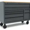 HBM Werkzeugwagen mit 8 Schubladen, 142 cm, grau – Bild 3 HBM Werkzeugwagen mit 8 Schubladen, 142 cm, grau – Bild 3