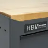 HBM Werkzeugwagen mit 8 Schubladen, 142 cm, grau – Bild 5 HBM Werkzeugwagen mit 8 Schubladen, 142 cm, grau – Bild 5