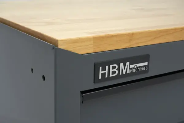 HBM Werkzeugwagen mit 8 Schubladen, 142 cm, grau – Bild 5 HBM Werkzeugwagen mit 8 Schubladen, 142 cm, grau – Bild 5