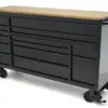 HBM Werkzeugwagen, 14 Schubladen, 182 cm, schwarz