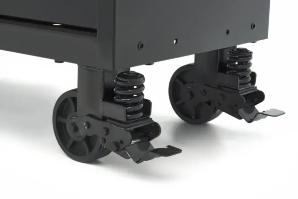 HBM Werkzeugwagen, 14 Schubladen, 182 cm, schwarz – Bild 2
