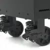 HBM Werkzeugwagen, 14 Schubladen, 182 cm, schwarz – Bild 4