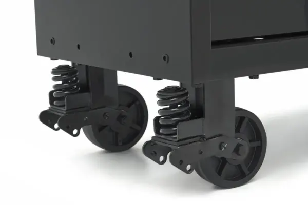 HBM Werkzeugwagen, 14 Schubladen, 182 cm, schwarz – Bild 4