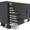 HBM Werkzeugwagen, 14 Schubladen, 182 cm, schwarz – Bild 5