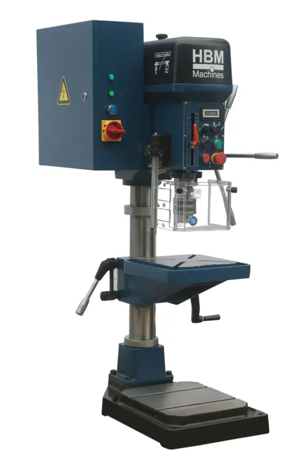 HBM Industrielle Säulenbohrmaschine 25 mm, 230 Volt, mit variabler Drehzahl – Bild 3