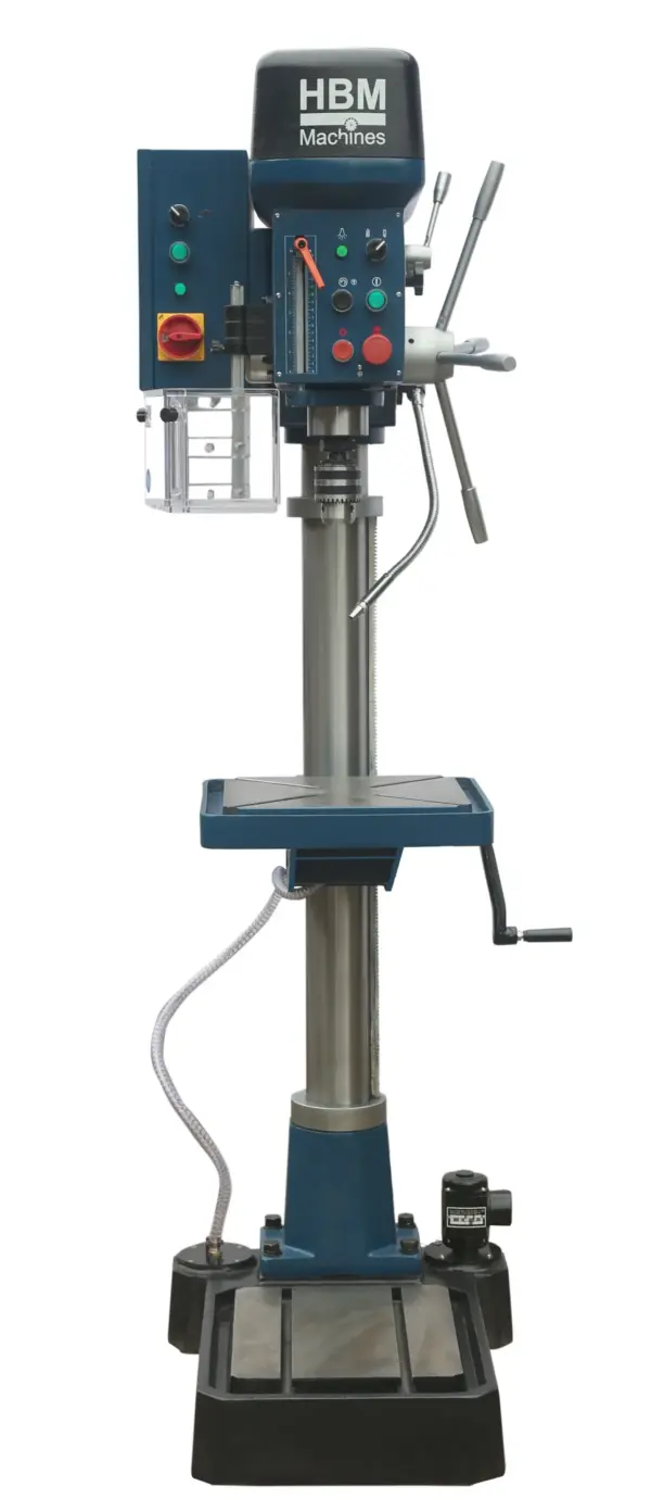 HBM Säulenbohrmaschine für Industrie und Gewerbe 32 mm, 400 Volt – Bild 2