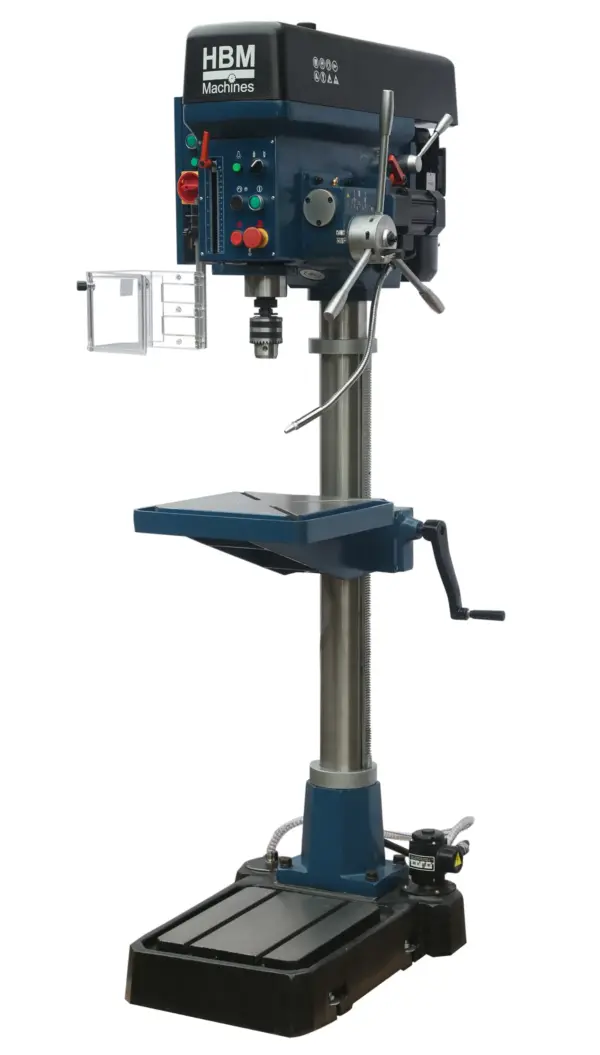 HBM Industrie-Säulenbohrmaschine Deluxe 32 mm, 400 Volt HBM Industrie-Säulenbohrmaschine Deluxe 32 mm, 400 Volt