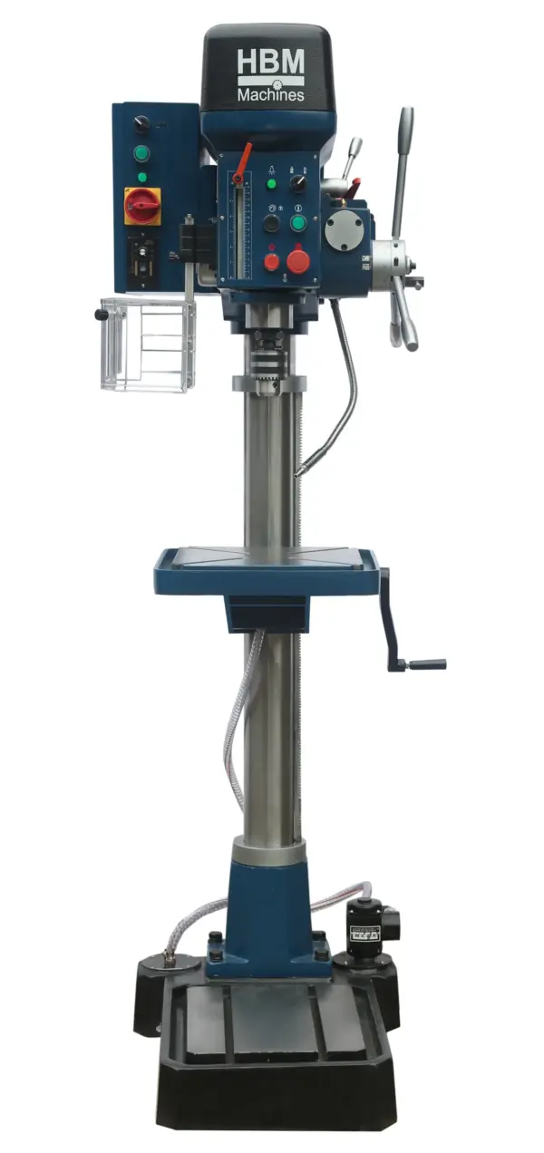 HBM Industrie-Säulenbohrmaschine Deluxe 32 mm, 400 Volt – Bild 2 HBM Industrie-Säulenbohrmaschine Deluxe 32 mm, 400 Volt – Bild 2