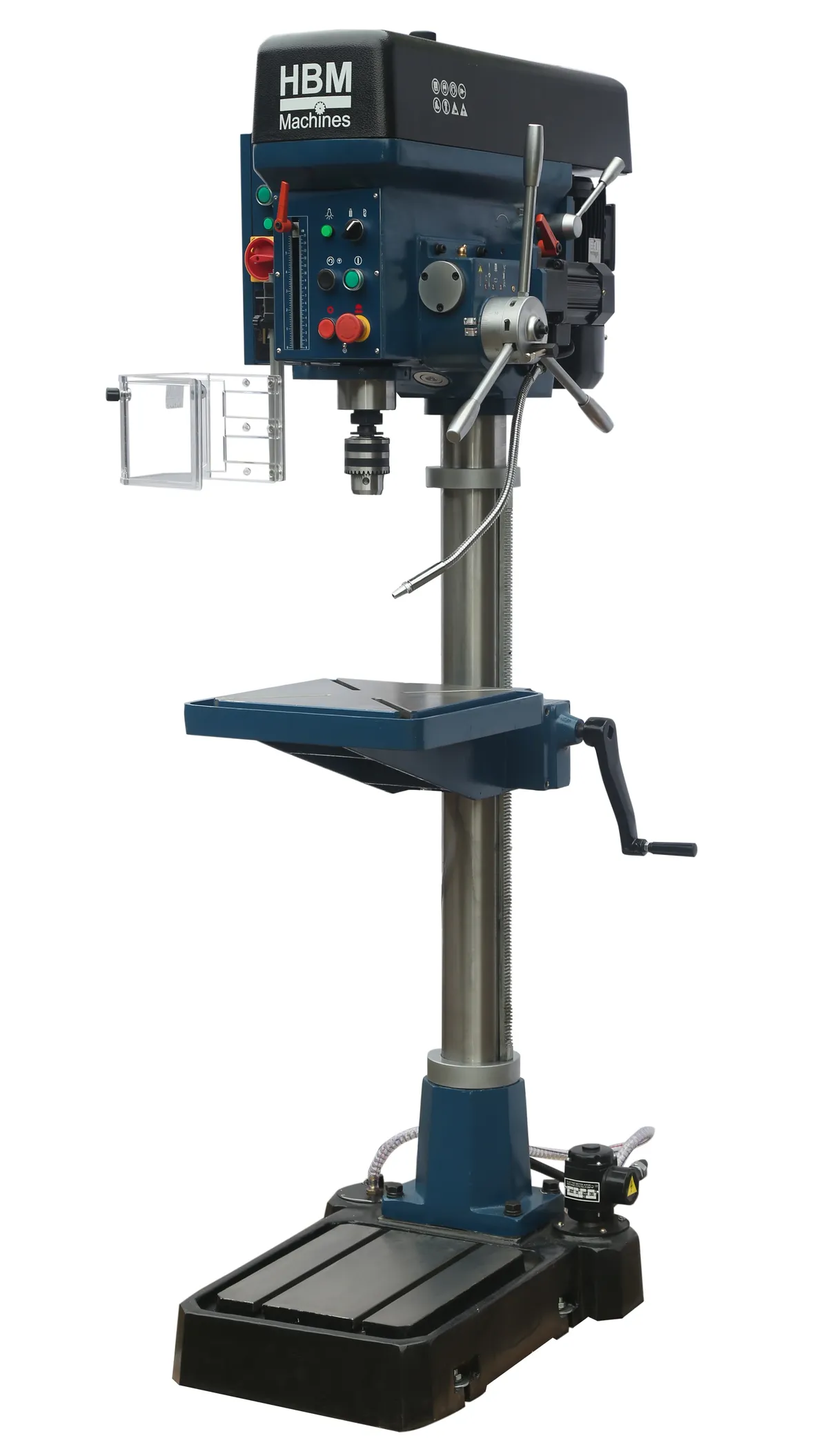 HBM Industrie-Säulenbohrmaschine Deluxe 32 mm, 400 Volt