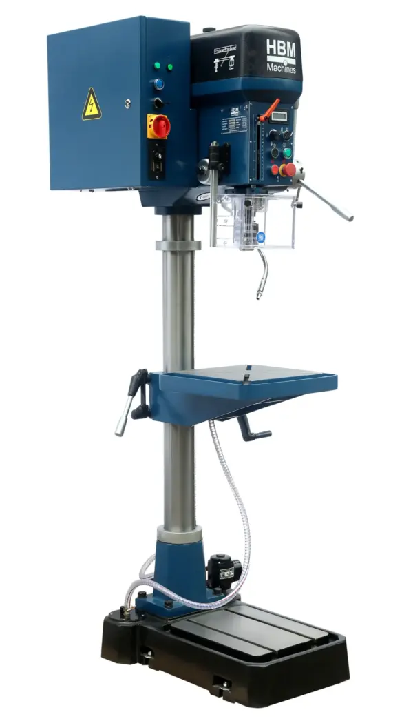 HBM Industrielle Stufenlose Säulenbohrmaschine Deluxe 32 mm, 230 Volt – Bild 3 HBM Industrielle Stufenlose Säulenbohrmaschine Deluxe 32 mm, 230 Volt – Bild 3