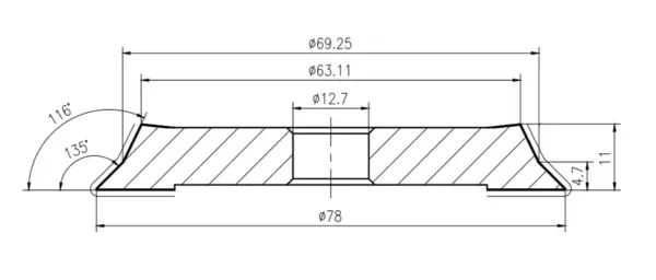 HBM Schleifmaschine für Fräser 4 – 14 mm, 2-, 3- und 4-schneidig – Bild 5