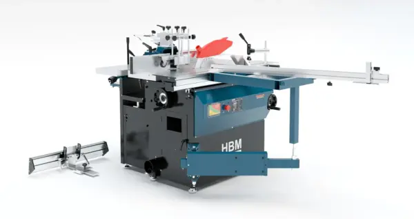 HBM 5-in-1 Holzbearbeitungsmaschine 10 Zoll – Bild 3