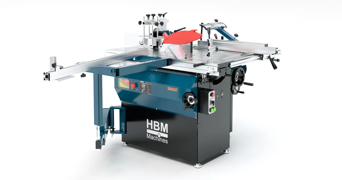 HBM 5-in-1 Holzbearbeitungsmaschine 10 Zoll
