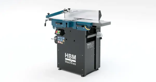 HBM Abricht- und Dickenhobelmaschine mit Spiralmesserwelle 12 Zoll, 230 Volt