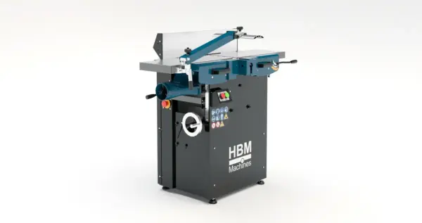 HBM Abricht- und Dickenhobelmaschine mit Spiralmesserwelle 12 Zoll, 230 Volt – Bild 2