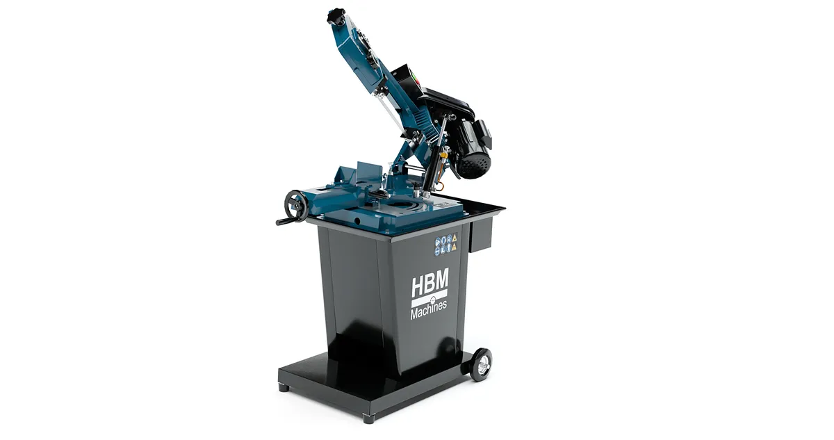 HBM Metallbandsäge 5 Zoll, 750 Watt