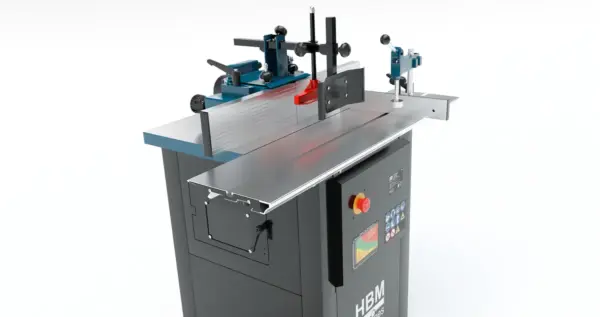 HBM Holzbearbeitungsfräsmaschine 1500 Watt 230 Volt – Bild 4