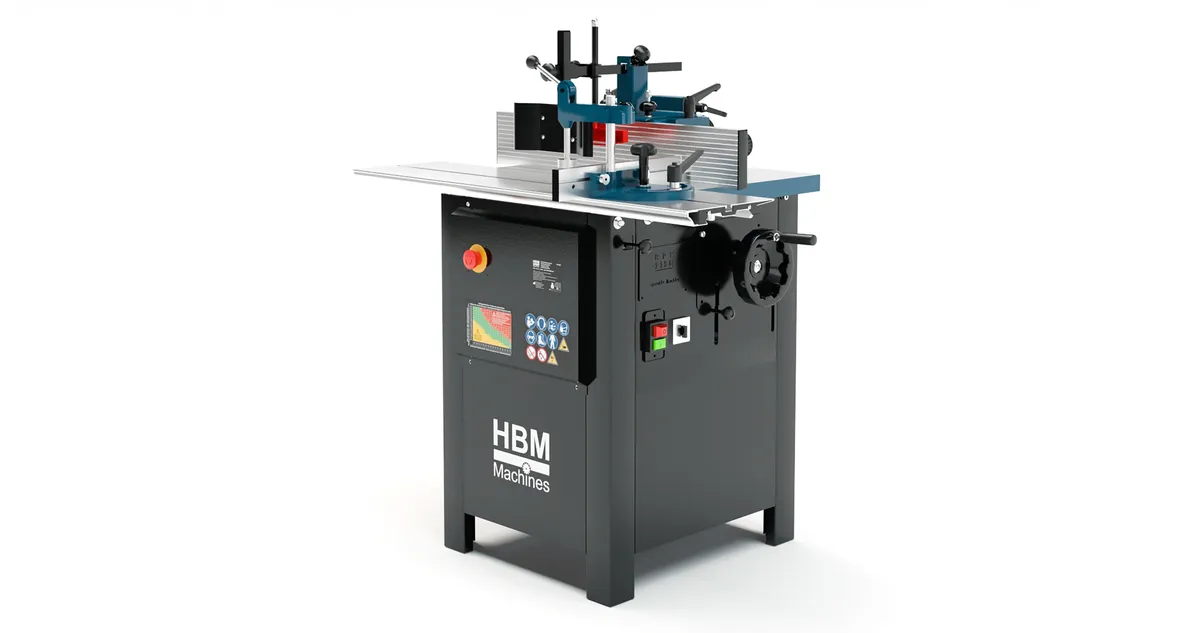 HBM Holzbearbeitungsfräsmaschine 1500 Watt 230 Volt