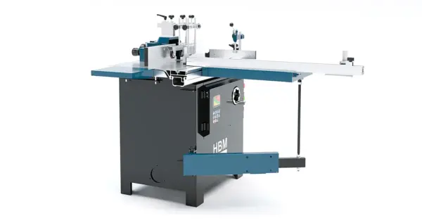 HBM Holzfräsmaschine mit Rollentisch 2800 Watt 400 Volt – Bild 2