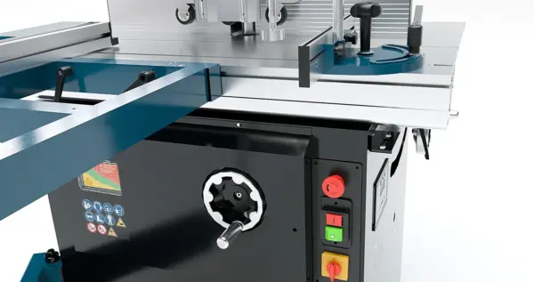 HBM Holzfräsmaschine mit Rollentisch 2800 Watt 400 Volt – Bild 4