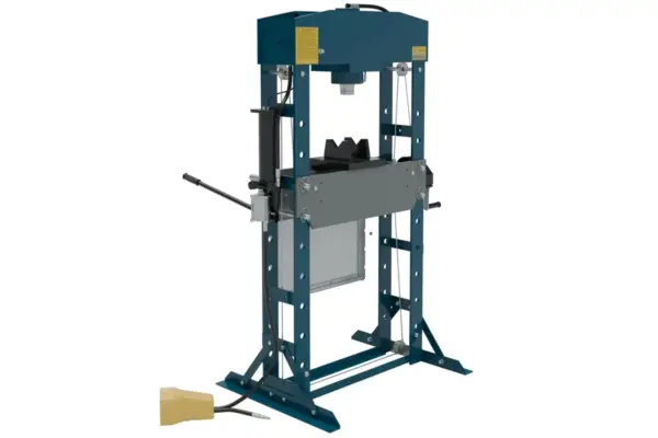 HBM 50 Ton professionelle Rahmenpresse, Werkbankpresse, mit Sicherheitsgitter – Bild 3 HBM 50 Ton professionelle Rahmenpresse, Werkbankpresse, mit Sicherheitsgitter – Bild 3