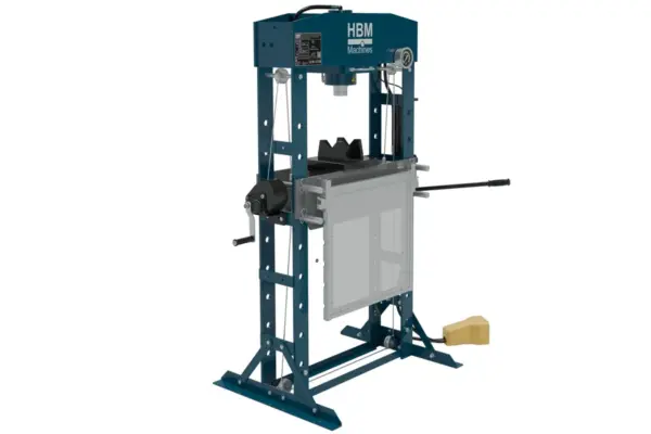 HBM 50 Ton professionelle Rahmenpresse, Werkbankpresse, mit Sicherheitsgitter – Bild 4 HBM 50 Ton professionelle Rahmenpresse, Werkbankpresse, mit Sicherheitsgitter – Bild 4
