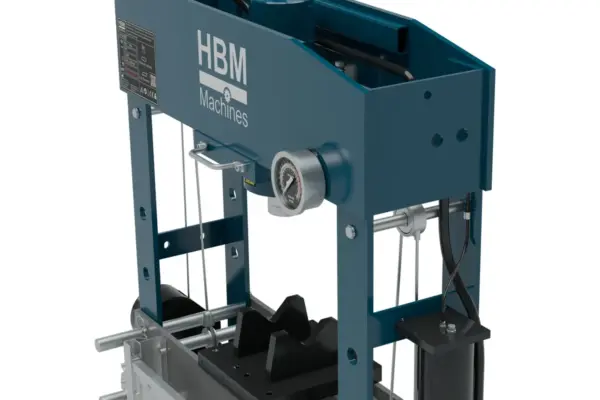 HBM 50 Ton professionelle Rahmenpresse, Werkbankpresse, mit Sicherheitsgitter – Bild 5 HBM 50 Ton professionelle Rahmenpresse, Werkbankpresse, mit Sicherheitsgitter – Bild 5