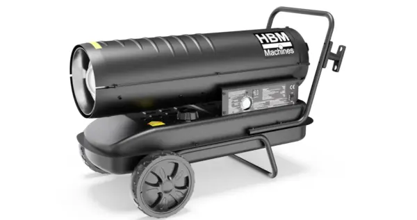 HBM mobile Diesel-Heizkanone rund, 30.000 Watt