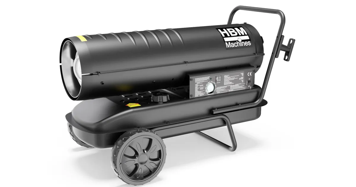 HBM mobile Diesel-Heizkanone rund, 30.000 Watt