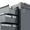 HBM Werkzeugwagen mit 5 Schubladen, 62 cm, grau – Bild 6 HBM Werkzeugwagen mit 5 Schubladen, 62 cm, grau – Bild 6