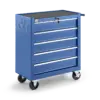 HBM Werkzeugwagen 5 Schubladen, 62 cm, blau – Bild 3