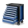 HBM Werkzeugwagen mit 7 Schubladen, 76,5 cm, blau – Bild 4