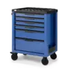 HBM Werkzeugwagen 6 Schubladen, 70,8 cm, blau