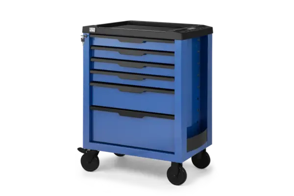 HBM Werkzeugwagen 6 Schubladen, 70,8 cm, blau