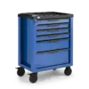 HBM Werkzeugwagen 6 Schubladen, 70,8 cm, blau – Bild 3