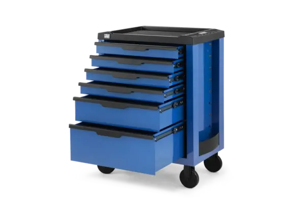 HBM Werkzeugwagen 6 Schubladen, 70,8 cm, blau – Bild 4
