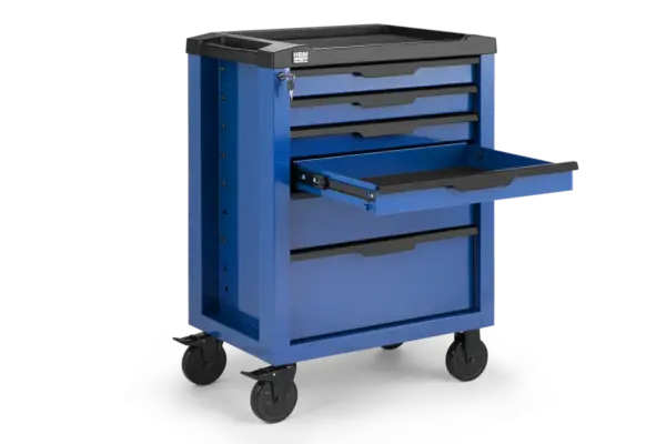 HBM Werkzeugwagen 6 Schubladen, 70,8 cm, blau – Bild 5